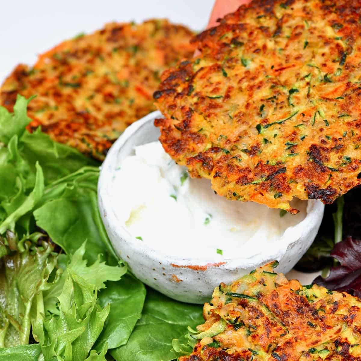 Minute Crispy Vegan GF Fritters: Quick Meal Solution
